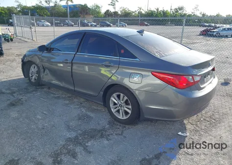2013 Hyundai Sonata Gls из США, поврежденный, VIN 5NPEB4AC0DH762561